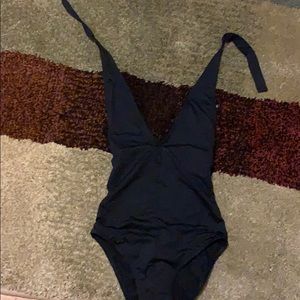 Black bathing suit